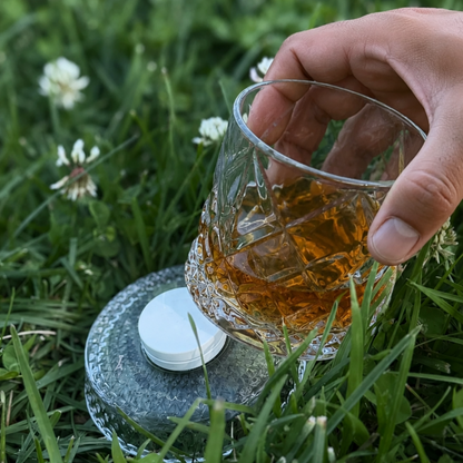 Devir Glass 360° Dönen Kristal Viski Bardağı